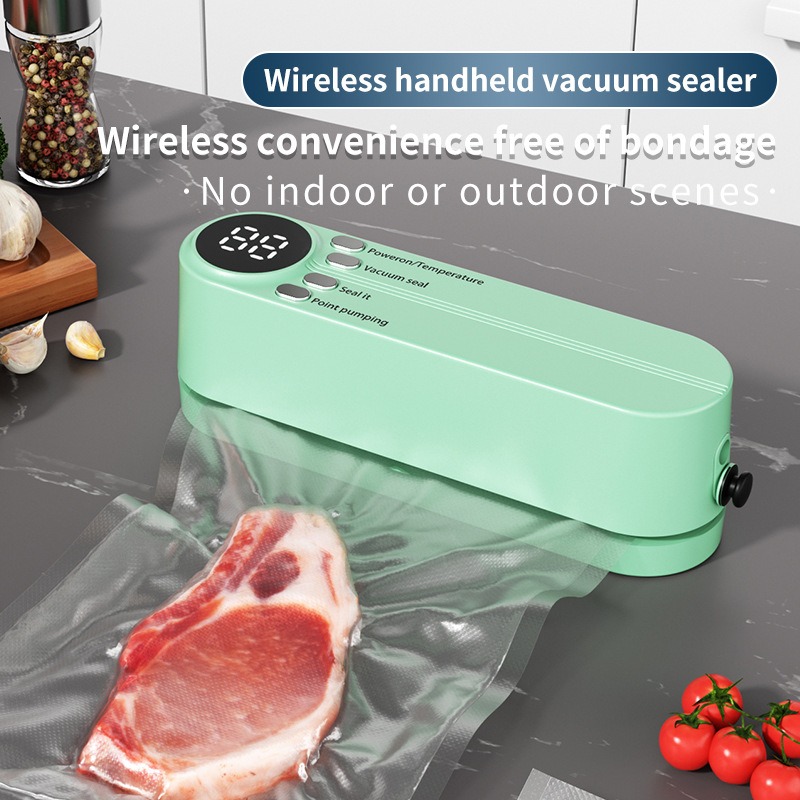 Meal Prep Vacuum Seal Containers - Электрический вакуумный упаковщик, зажим для пищевых